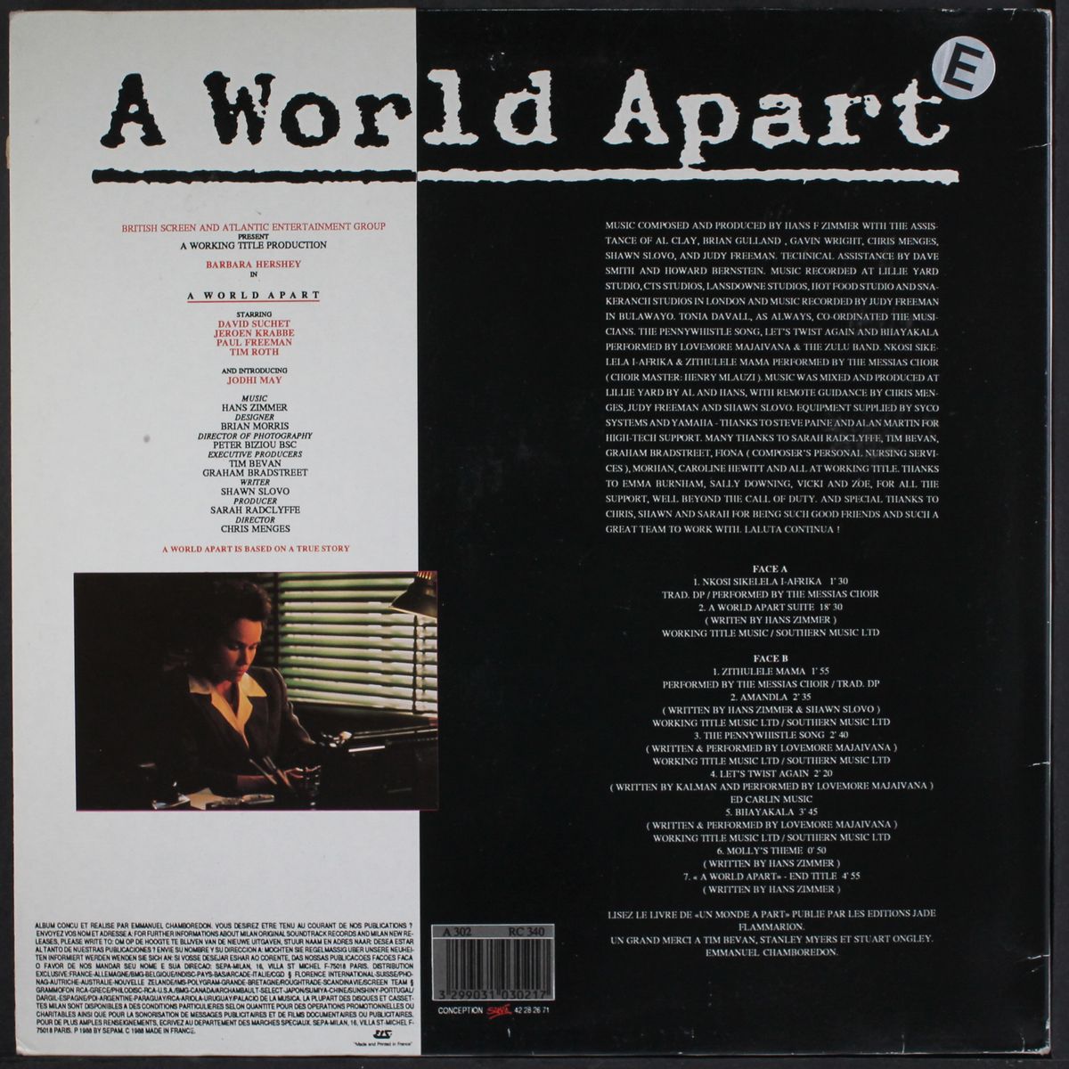 a world apart by SOUNDTRACK