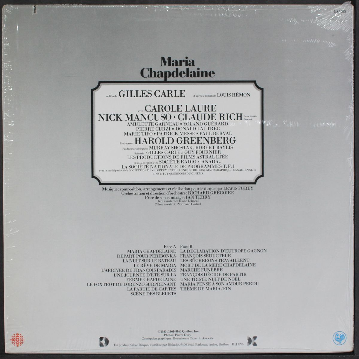maria chapdelaine by SOUNDTRACK