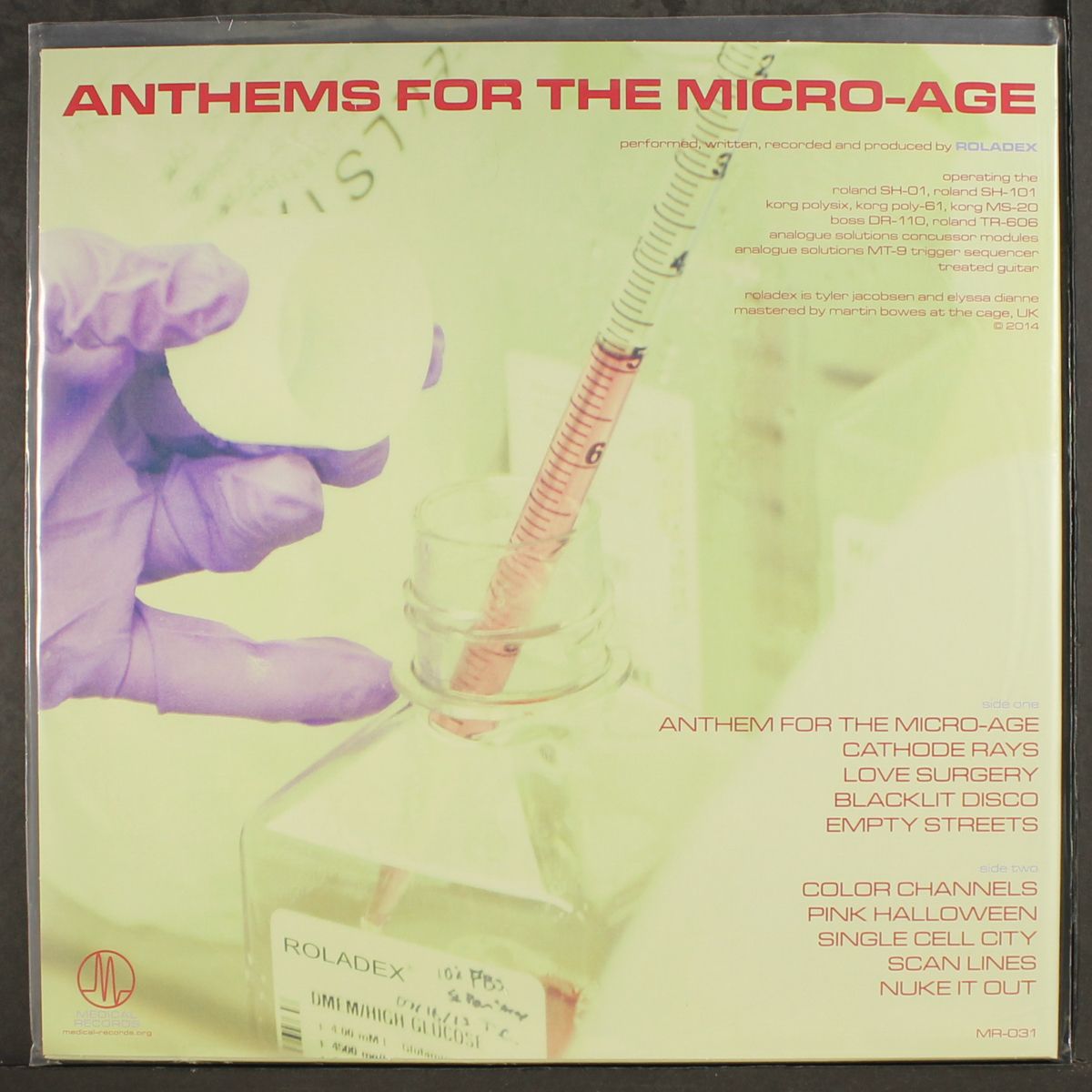 anthems for the microage by ROLADEX