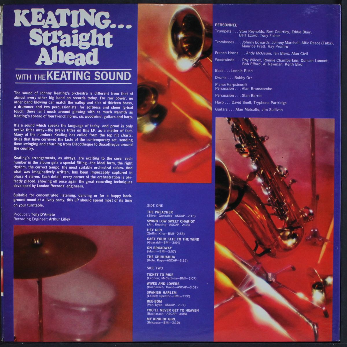 straight ahead by JOHNNY KEATING