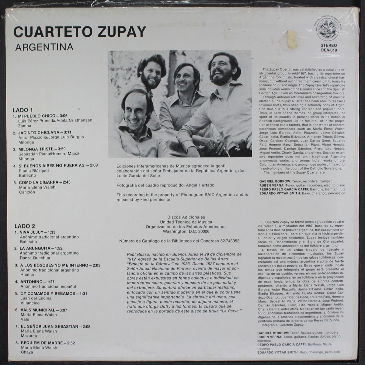 argentina by CUARTETO ZUPAY