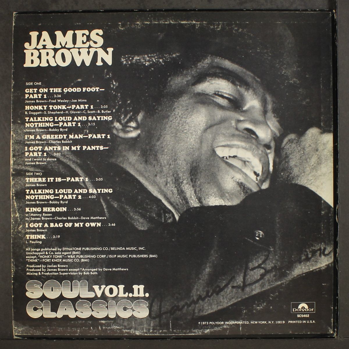 soul classics vol. 2 by JAMES BROWN