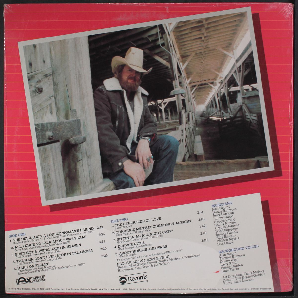 hang on feelin' by RED STEAGALL