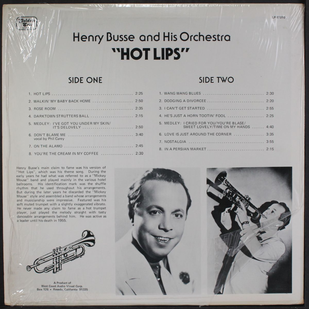 hot lips by HENRY BUSSE