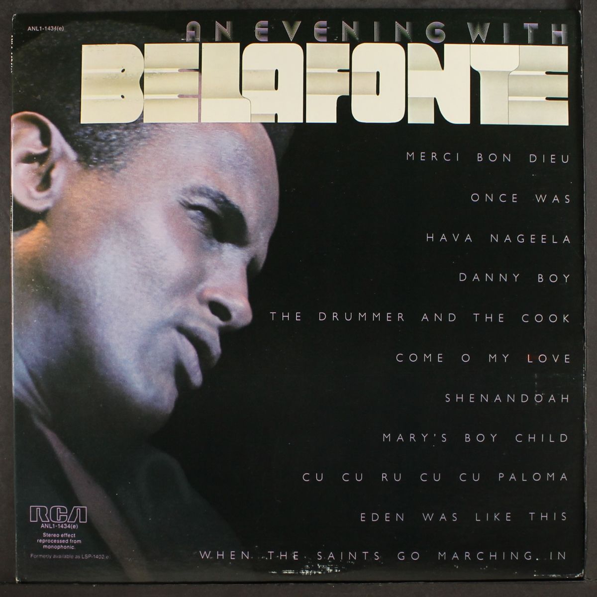 an evening with belafonte by HARRY BELAFONTE