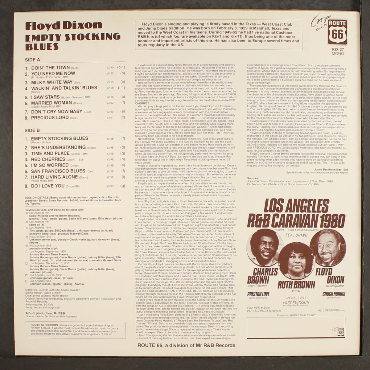 empty stocking blues by FLOYD DIXON