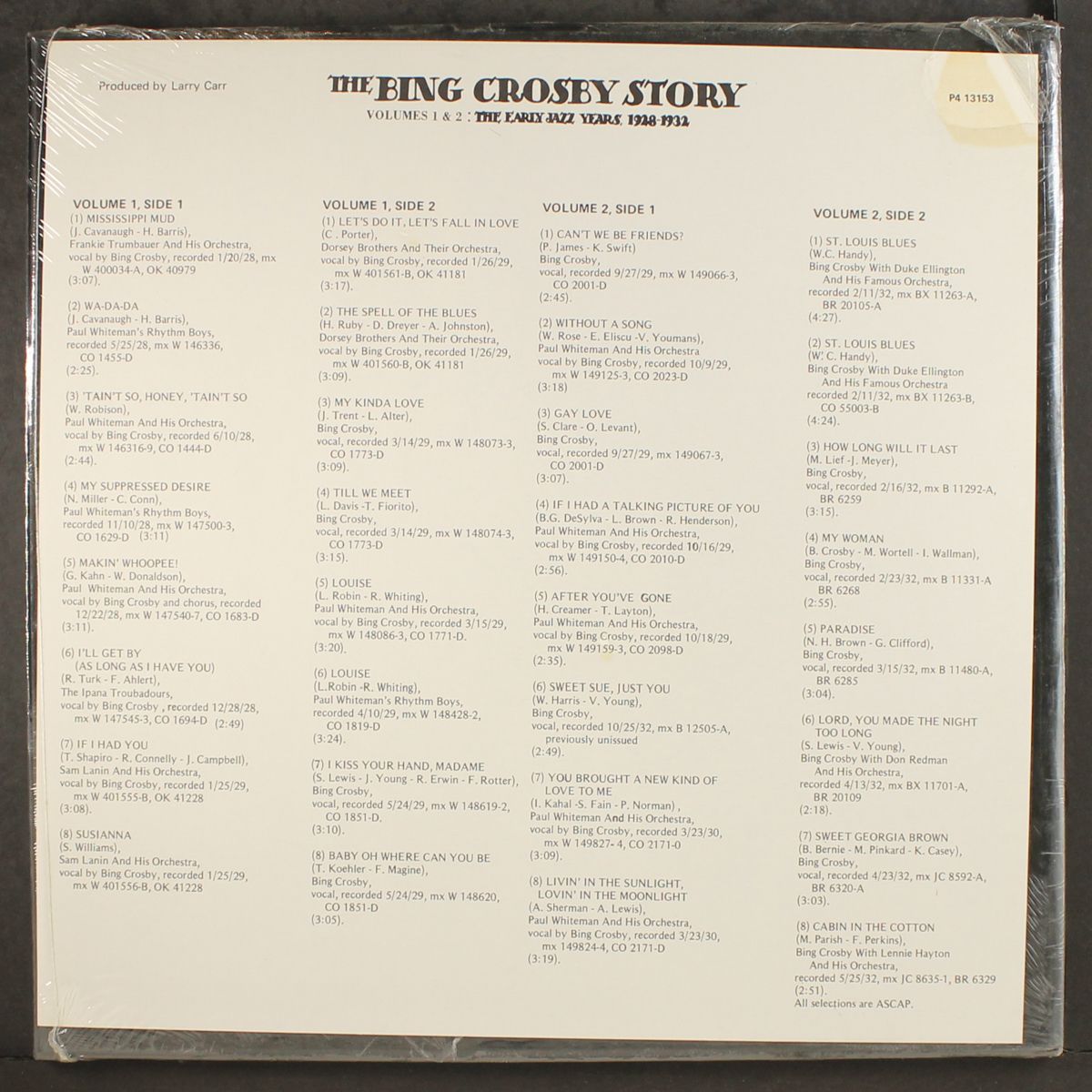 early gold by BING CROSBY