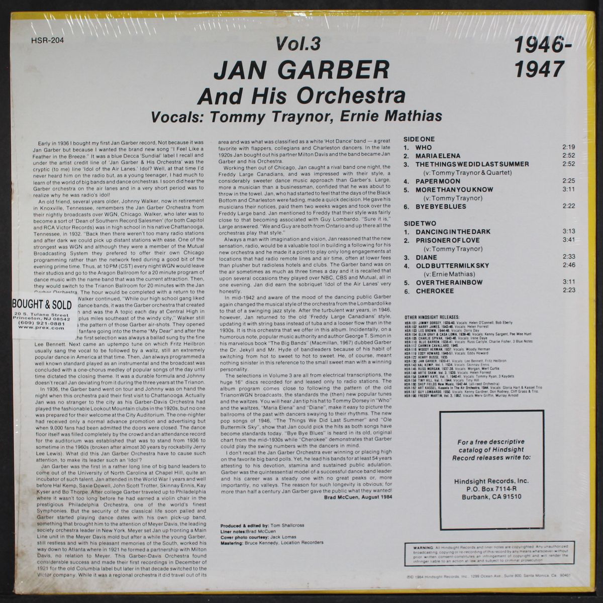 the uncollected - vol.3, 1946-1947 by JAN GARBER