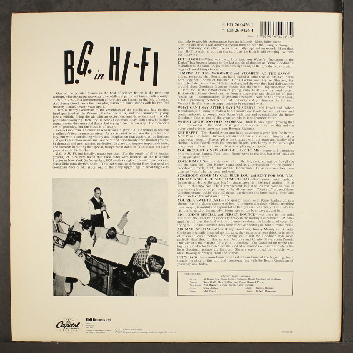 in hi fi by BENNY GOODMAN