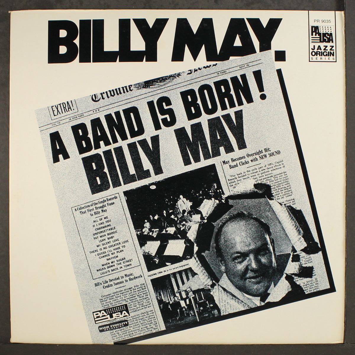 a band is born by BILLY MAY