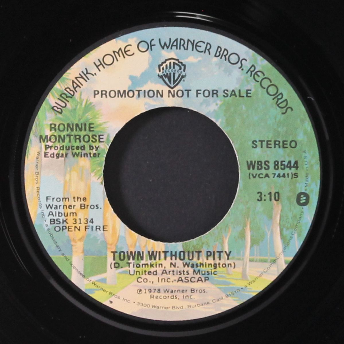 town without pity / mono by RONNIE MONTROSE