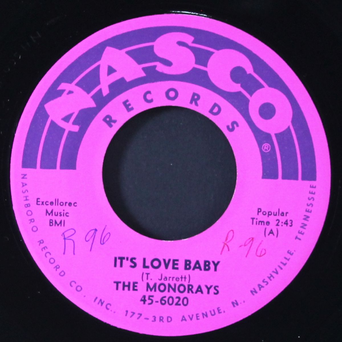 it's love baby / what's your name? by MONORAYS