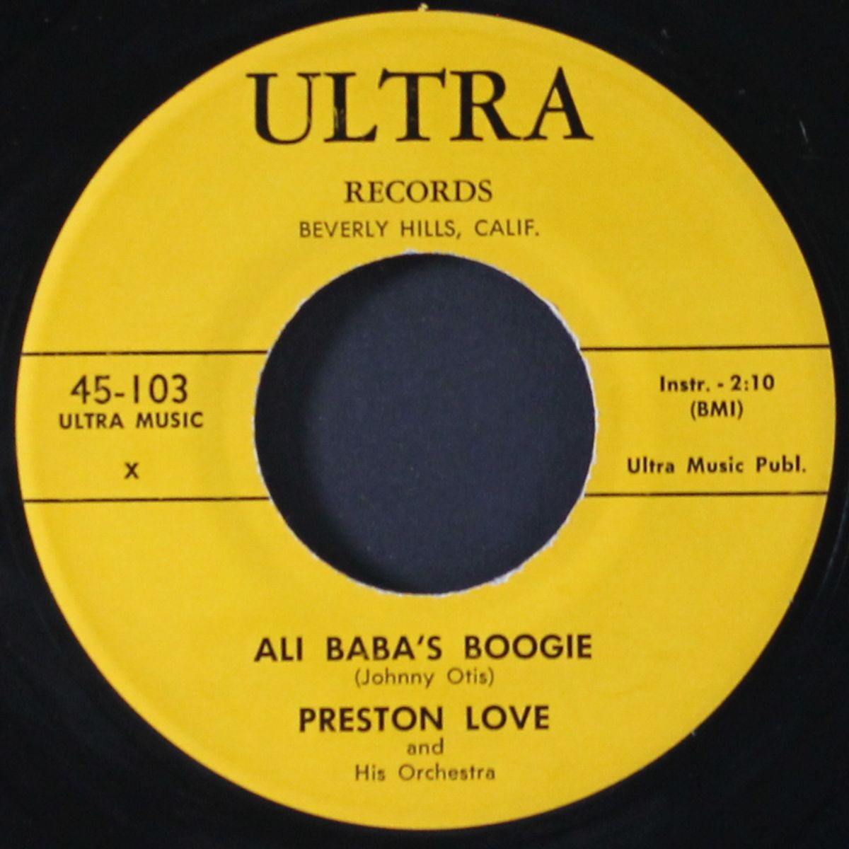 ali baba's boogie by PRESTON LOVE