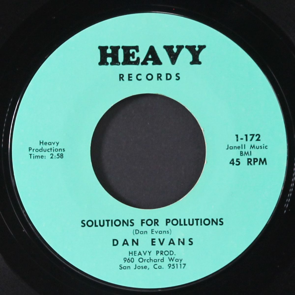 solutions for pollutions / old man time by DAN EVANS