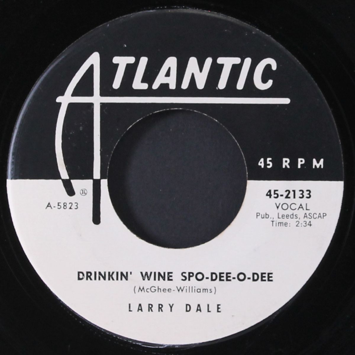 drikin' wine spo-dee-o-dee by LARRY DALE
