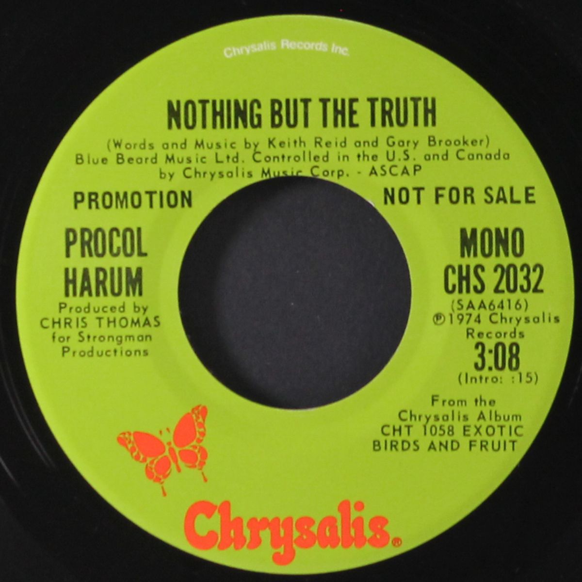 nothing but the truth / mono by PROCOL HARUM