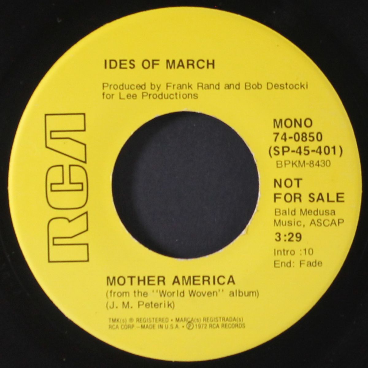 mother america / mono by IDES OF MARCH
