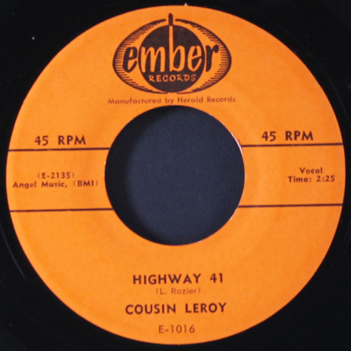 highway 41 / will a match box hold my clothes by COUSIN LEROY