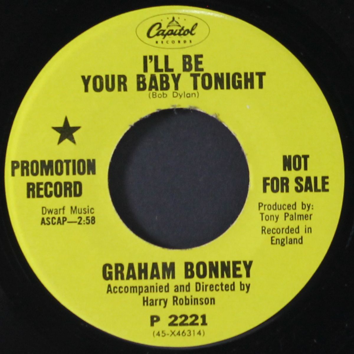 i'll be your baby tonight by GRAHAM BONNEY