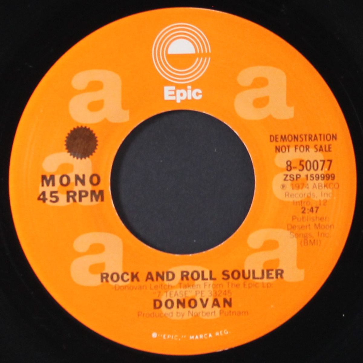rock and roll souljer / mono by DONOVAN