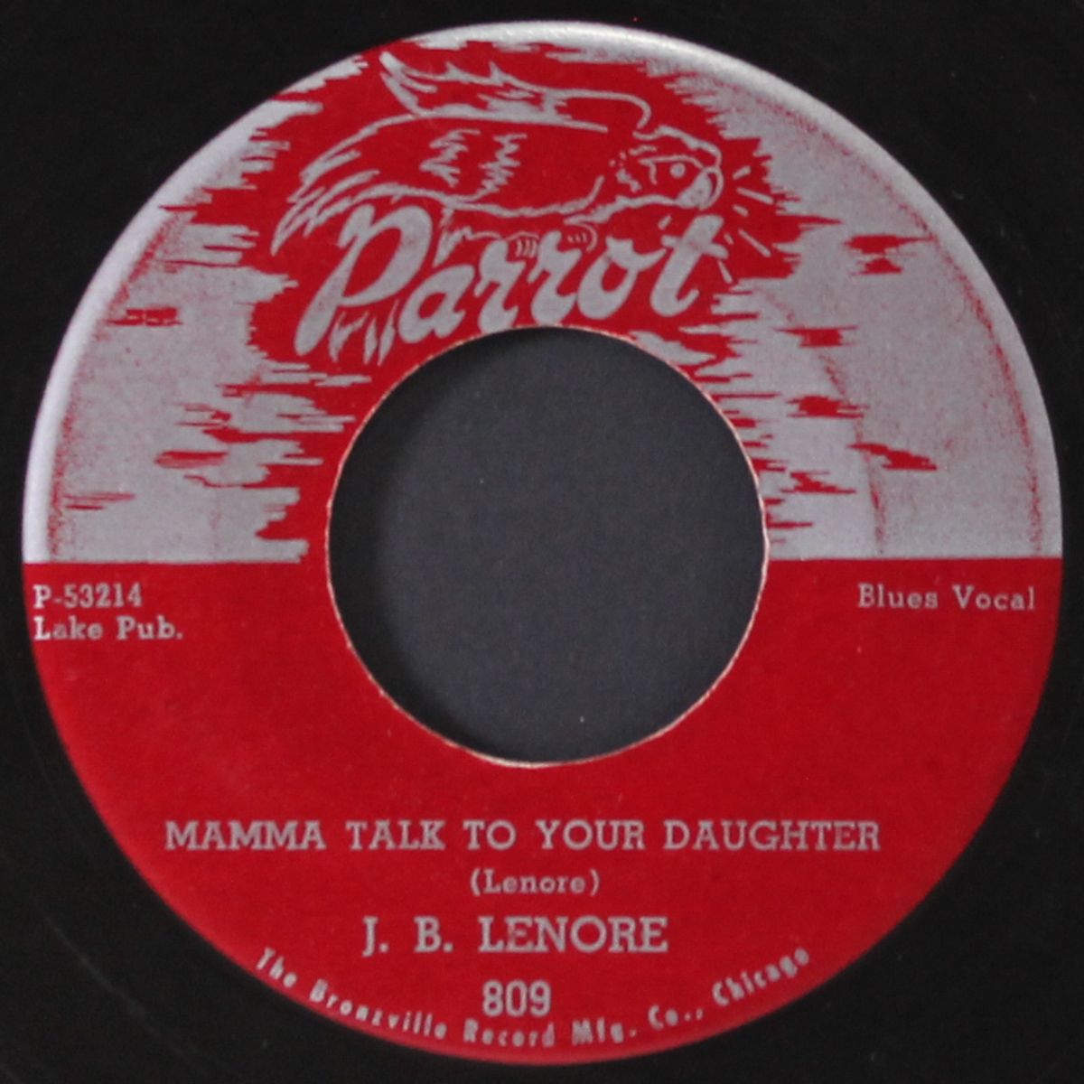 mamma talk to your daughter by J.B. LENOIR