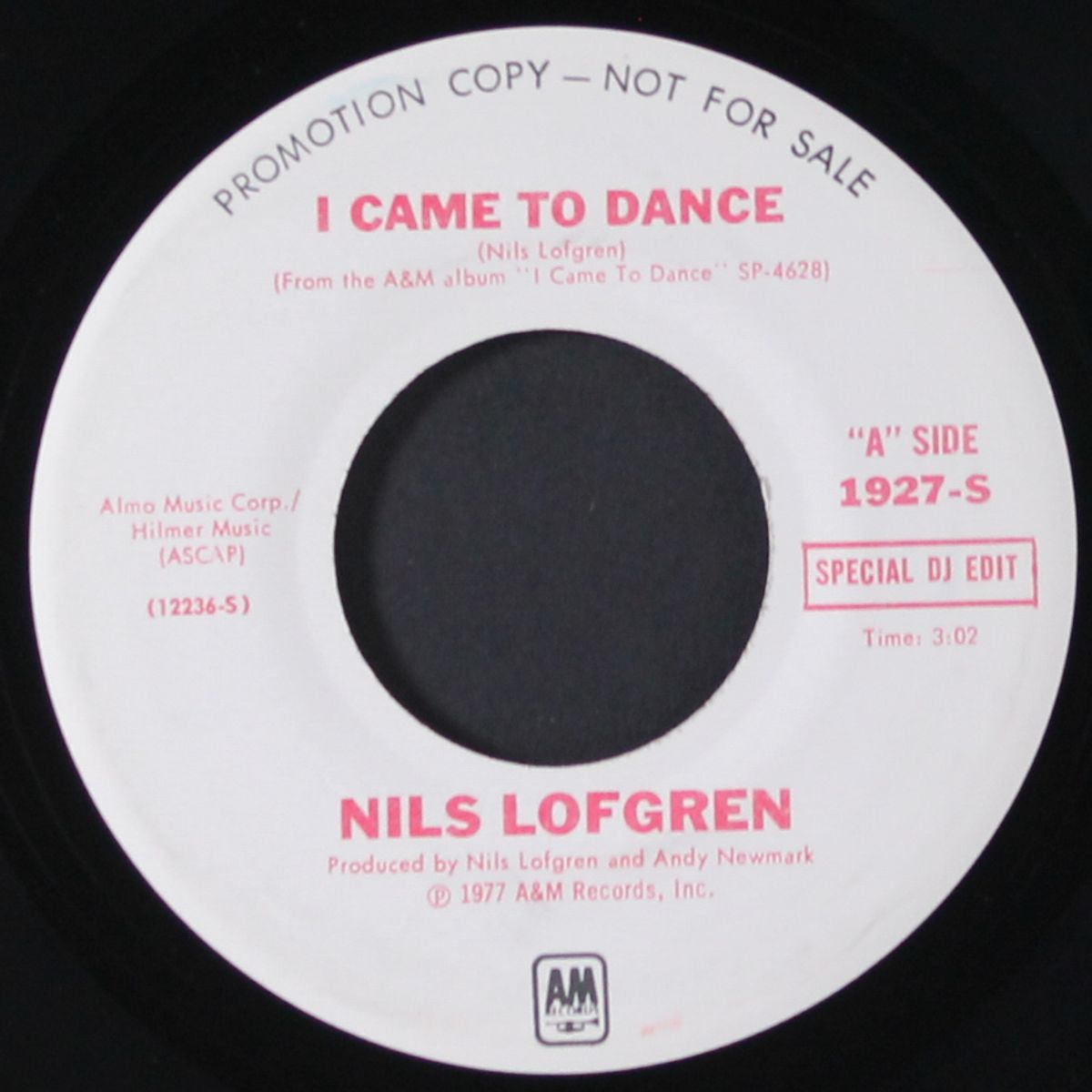 i came to dance / edit by NILS LOFGREN