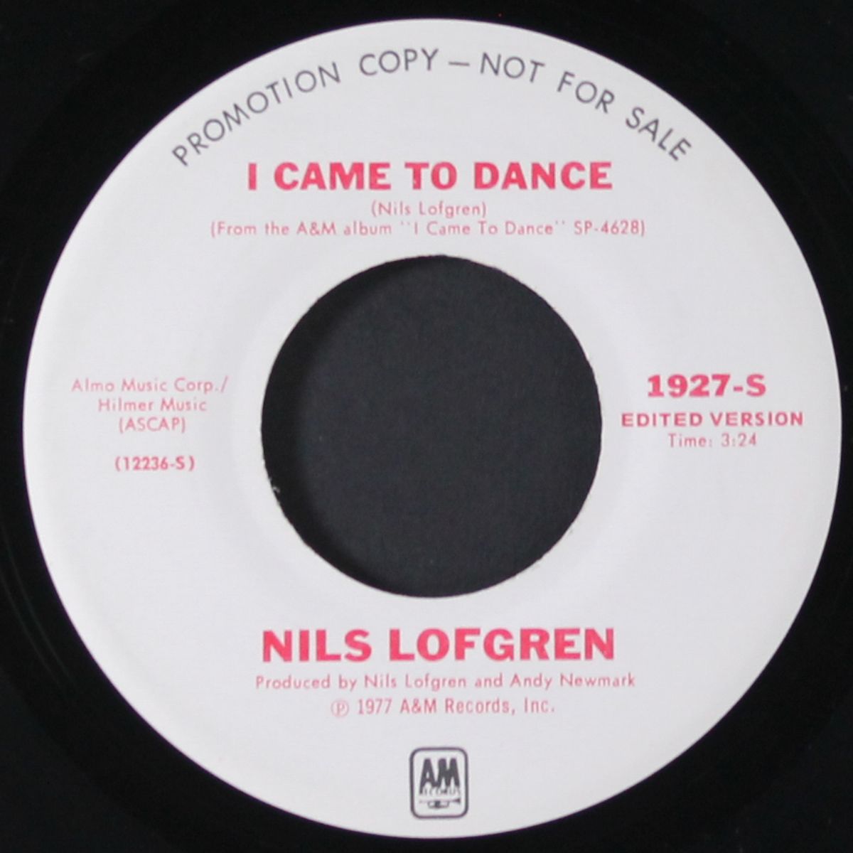 i came to dance / edit by NILS LOFGREN
