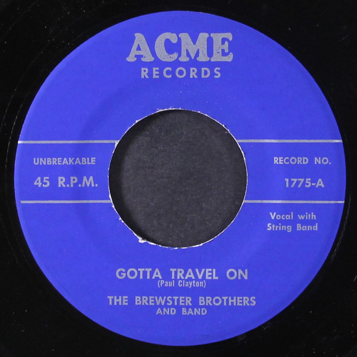 gotta travel on / little maggie by BREWSTER BROTHERS