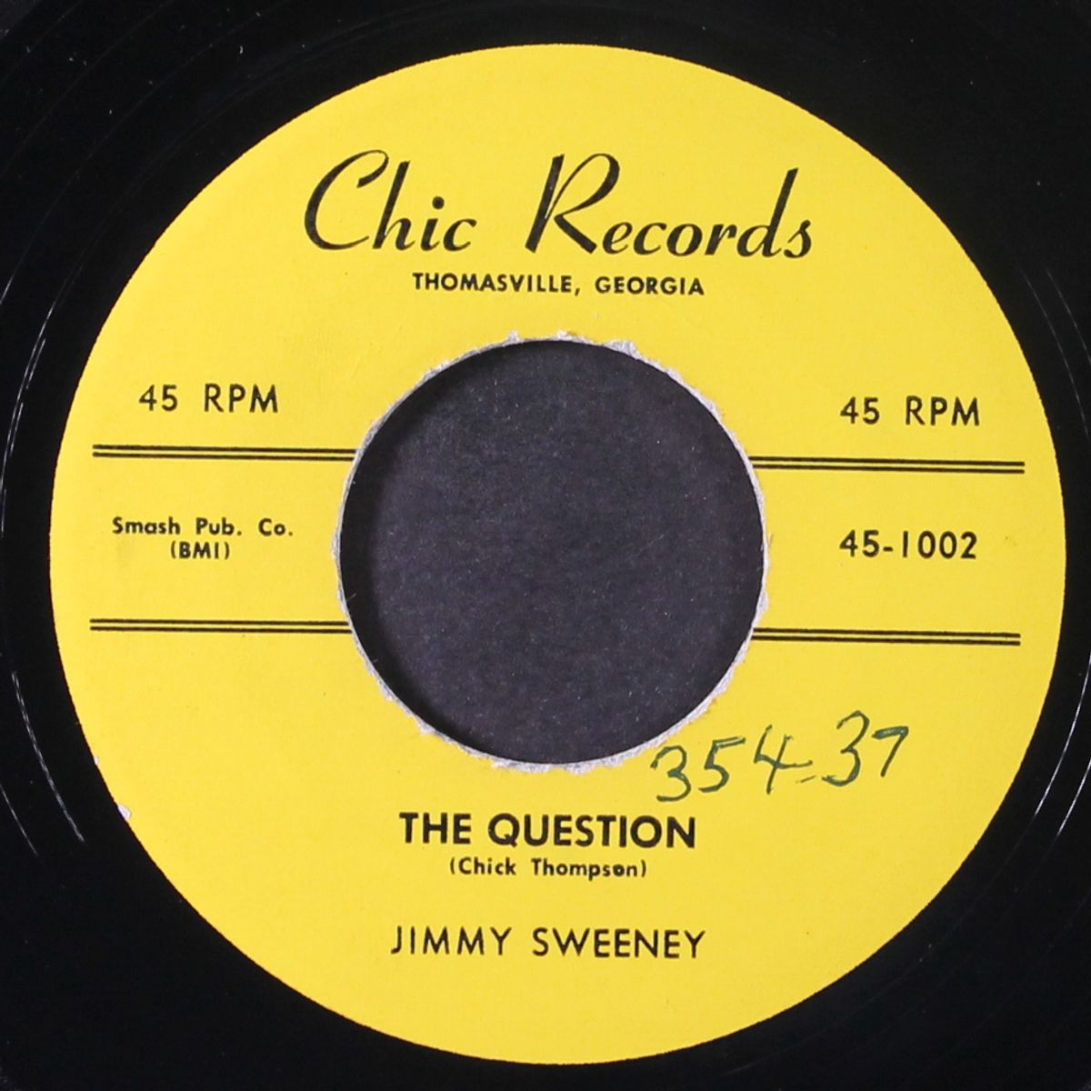 the question / these tears by JIMMY SWEENEY