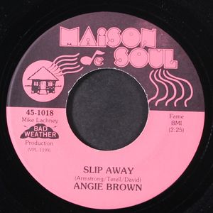 ANGIE BROWN / BAD WEATHER