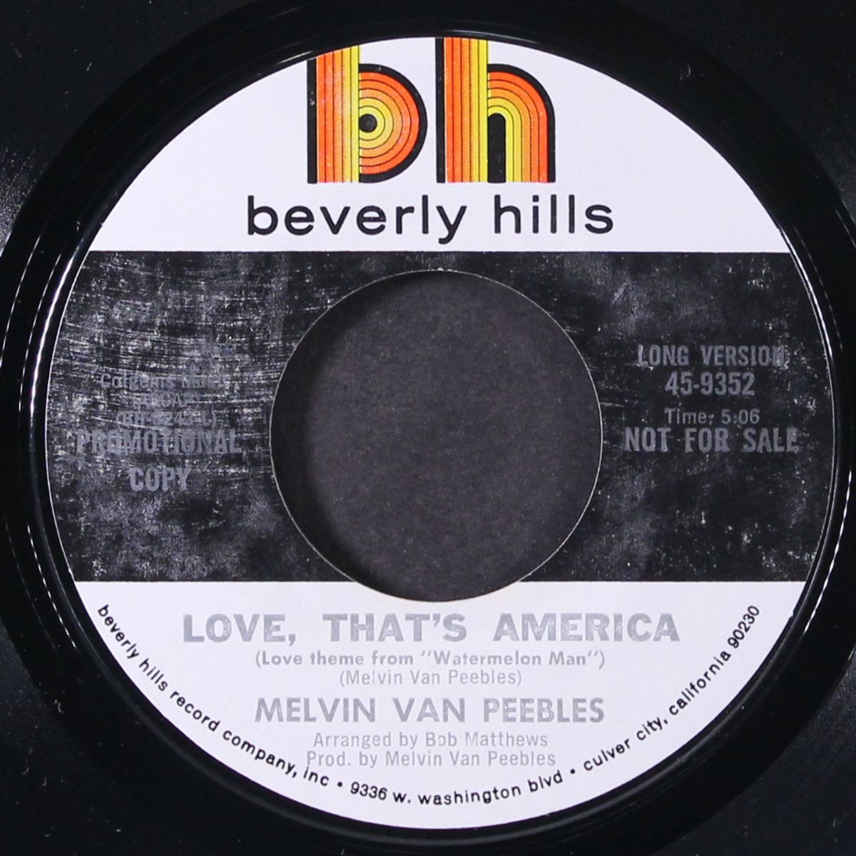 love, that's america / short by MELVIN VAN PEEBLES