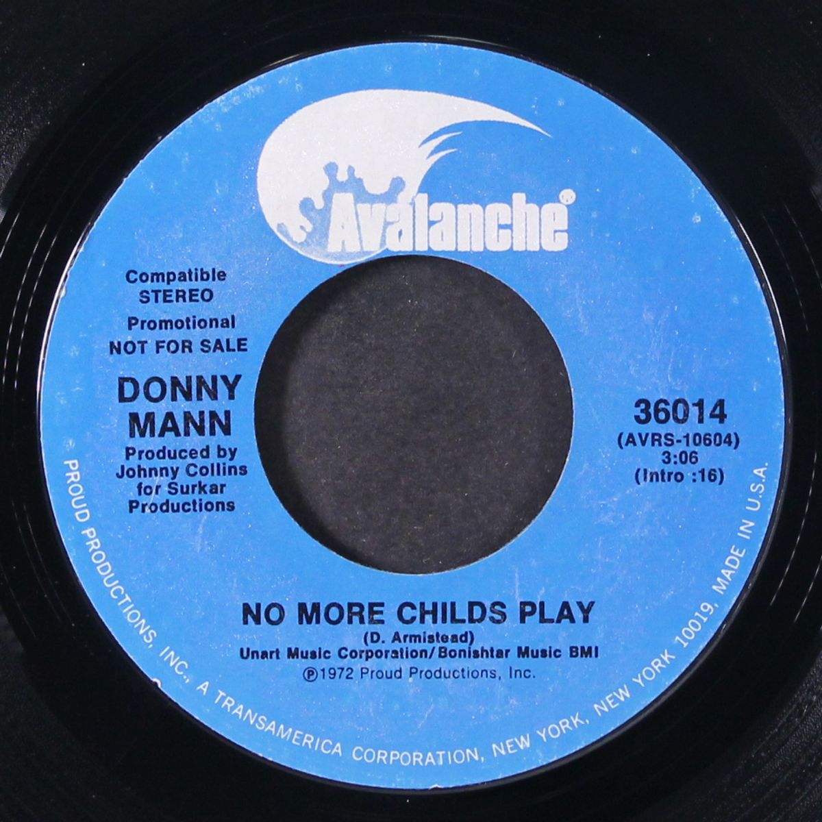 no more child's play / mono by DONNY MANN