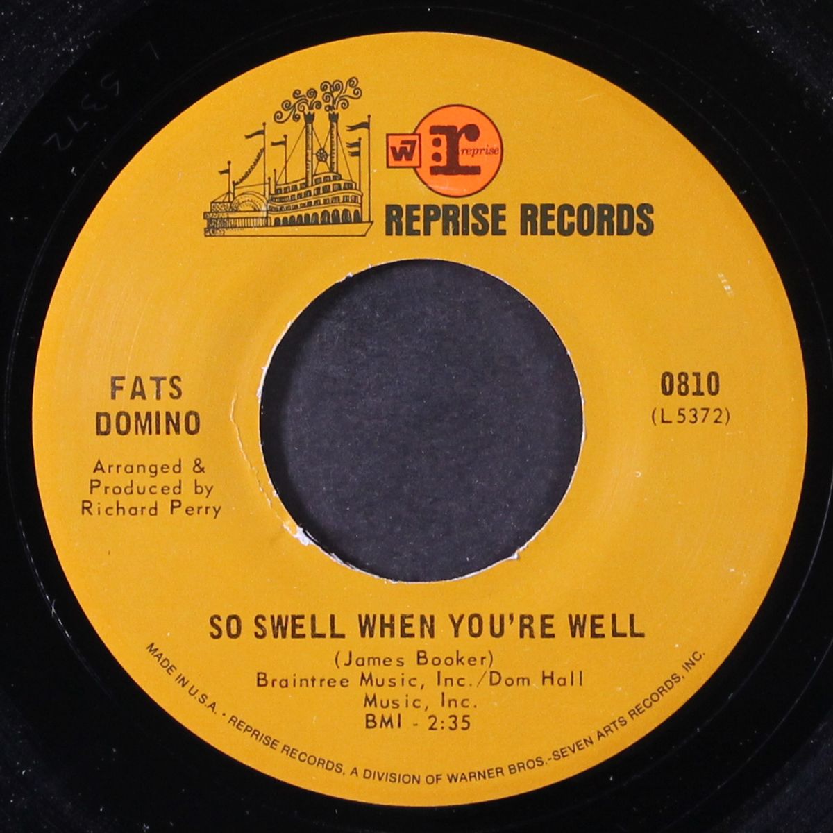 so swell when you're well / everybody's got something to hide... by FATS DOMINO