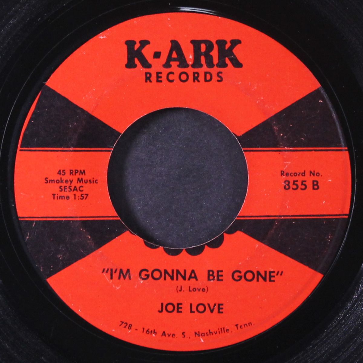 i'm gonna be gone / i'm tired of hearing that she's lonely by JOE LOVE