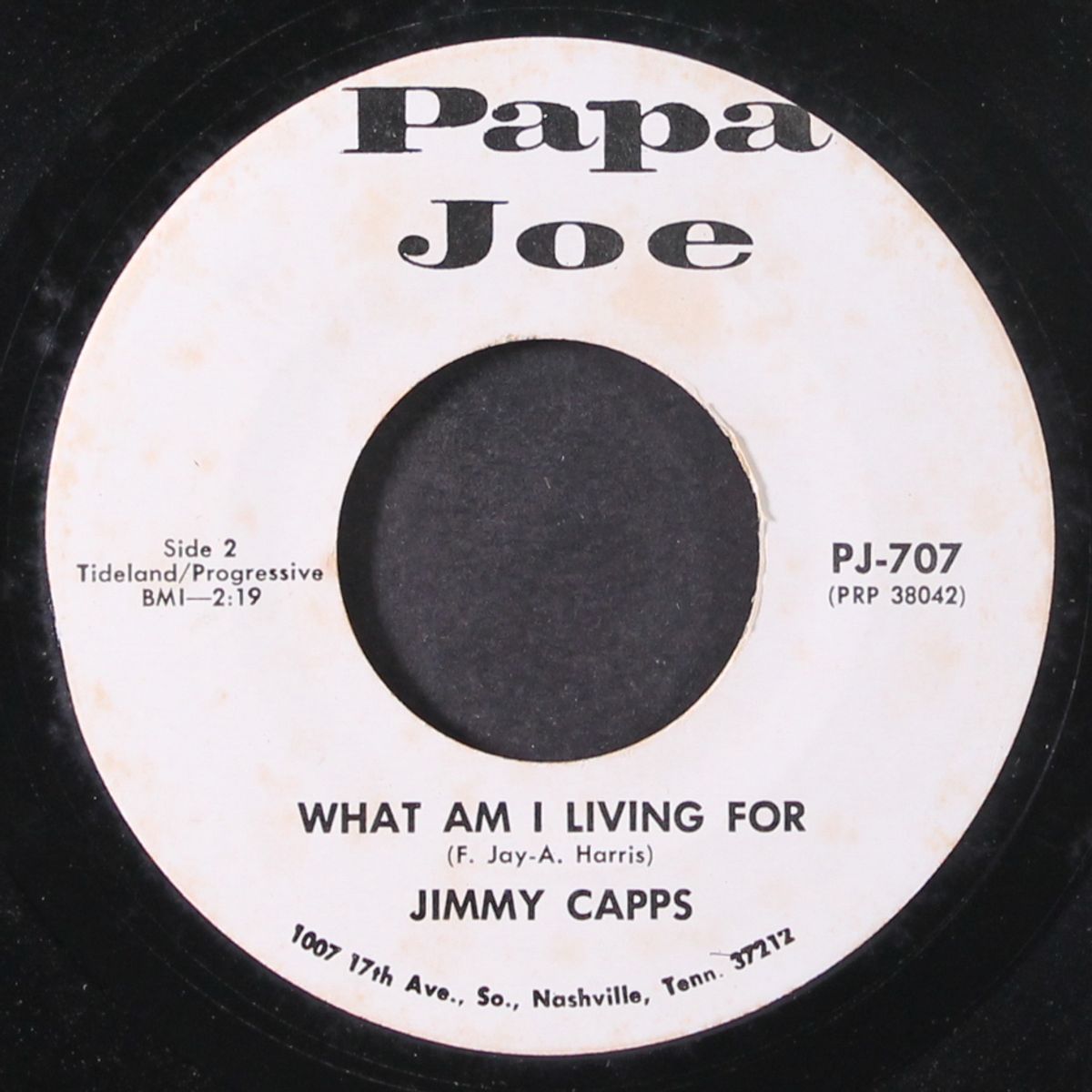 free wheelin' / what am i living for by JIMMY CAPPS