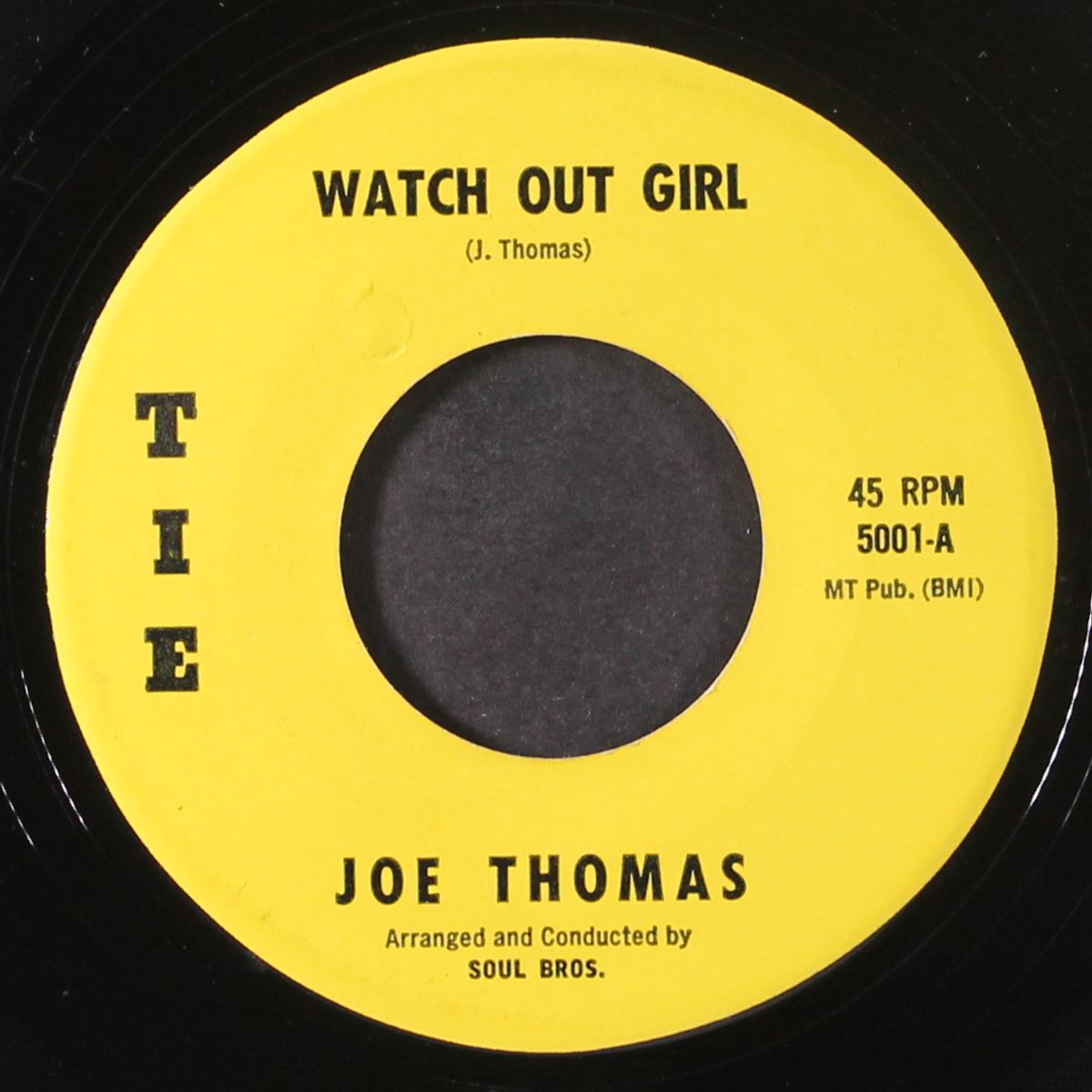 watch out girl / waiting, watching by JOE THOMAS