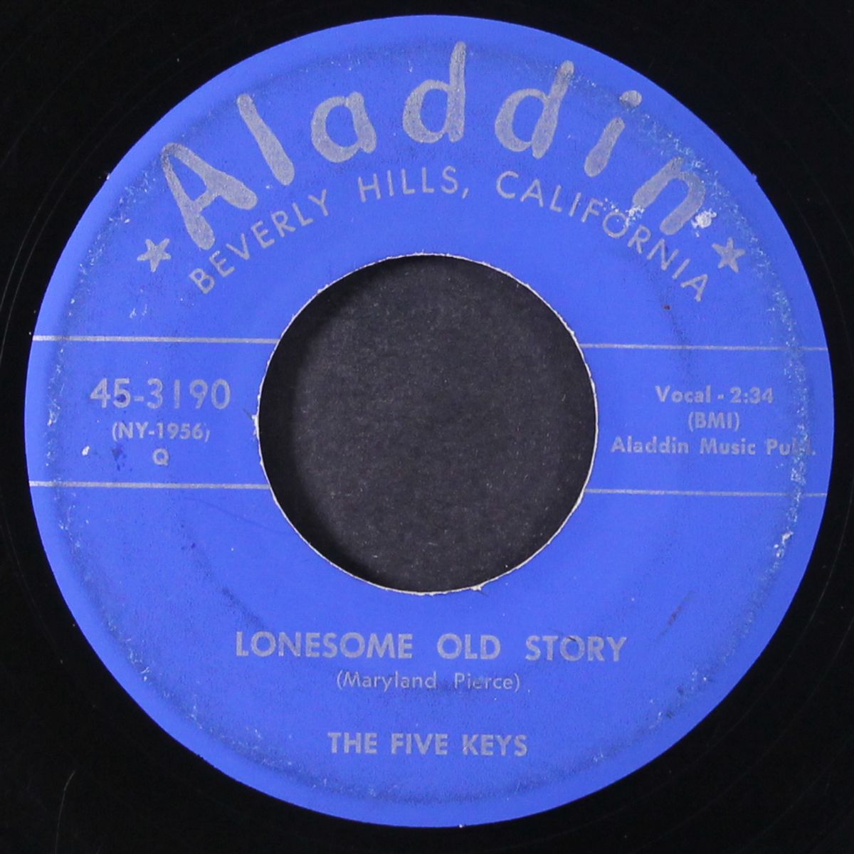these foolish things / lonesome old story by FIVE KEYS