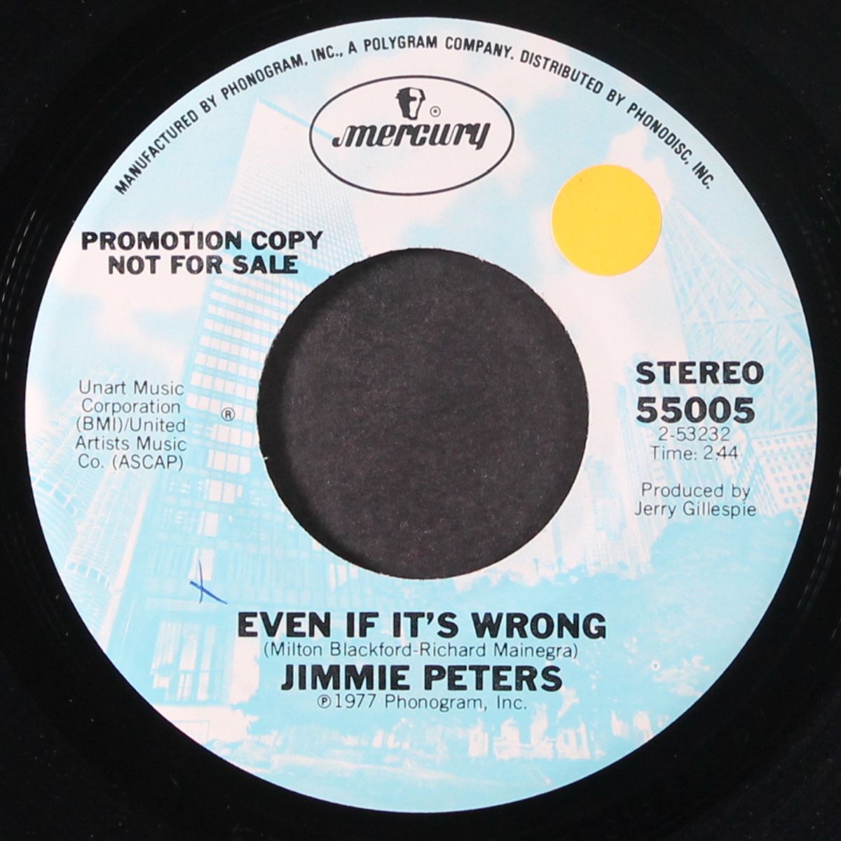 lipstick traces / even if it's wrong by JIMMIE PETERS