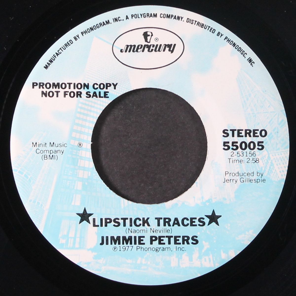 lipstick traces / even if it's wrong by JIMMIE PETERS