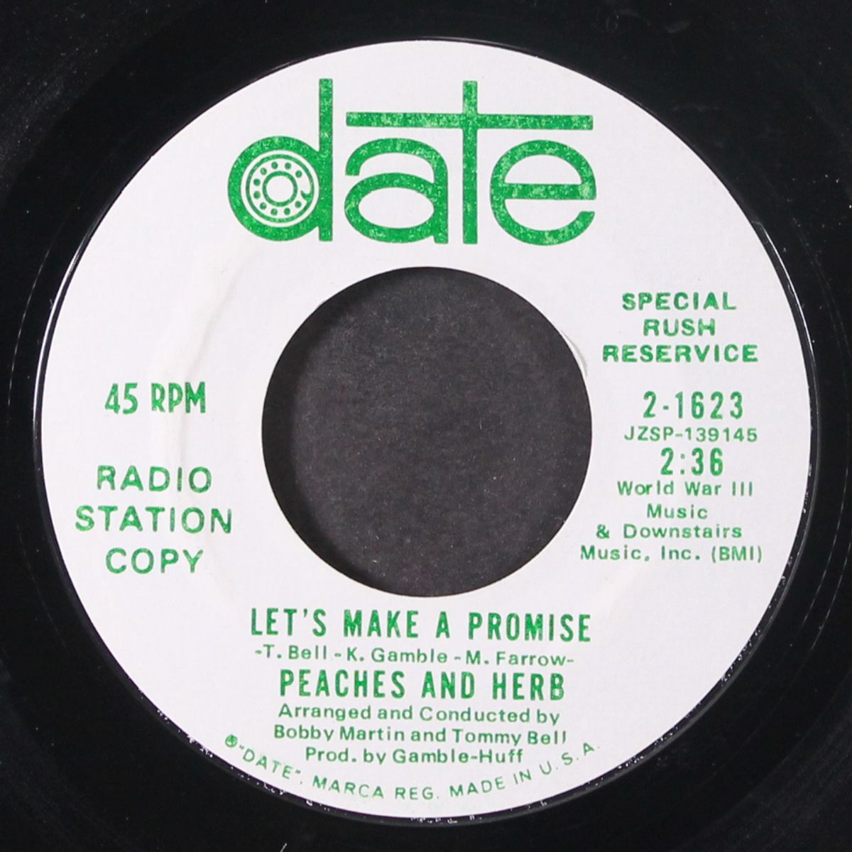 let's make a promise by PEACHES & HERB