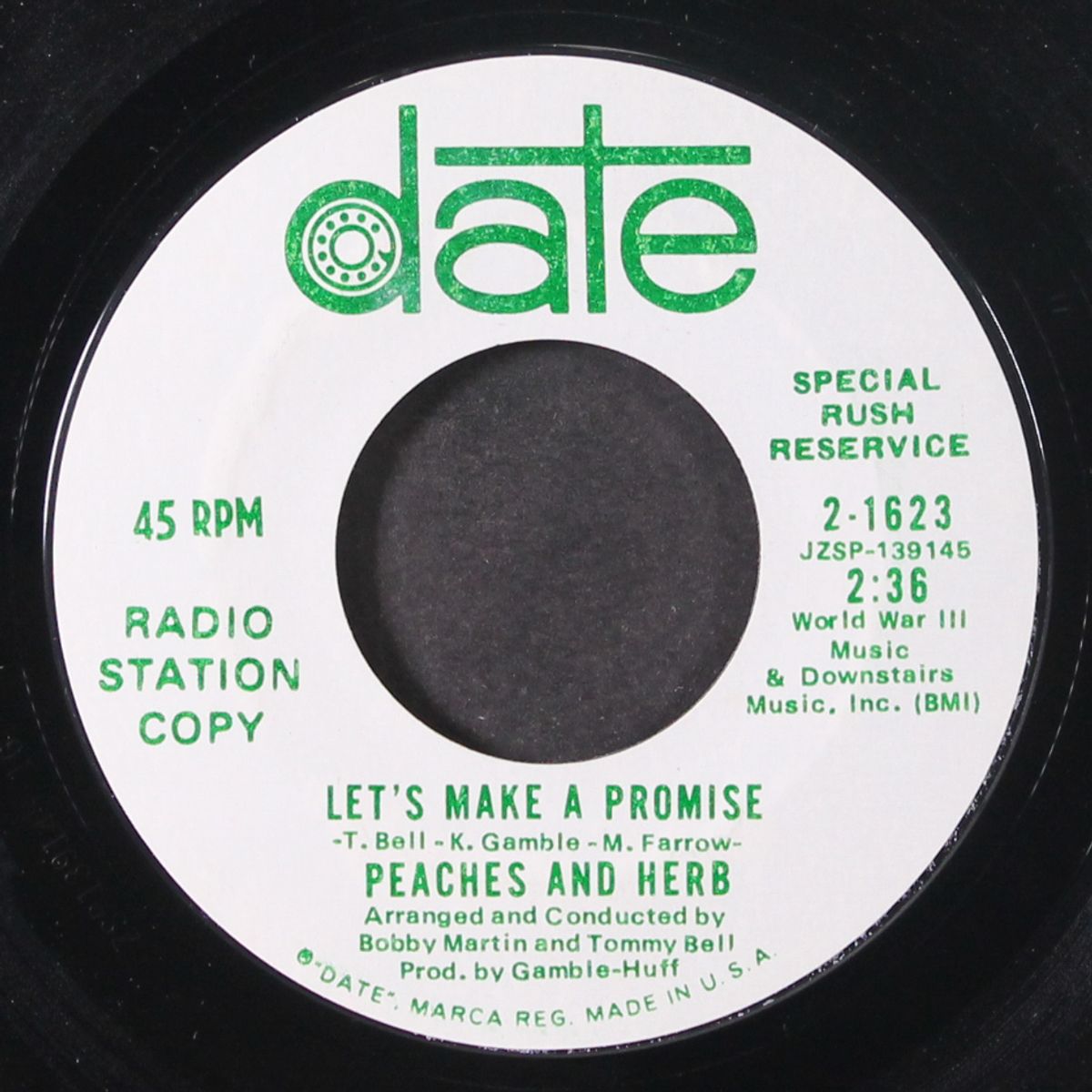 let's make a promise by PEACHES & HERB