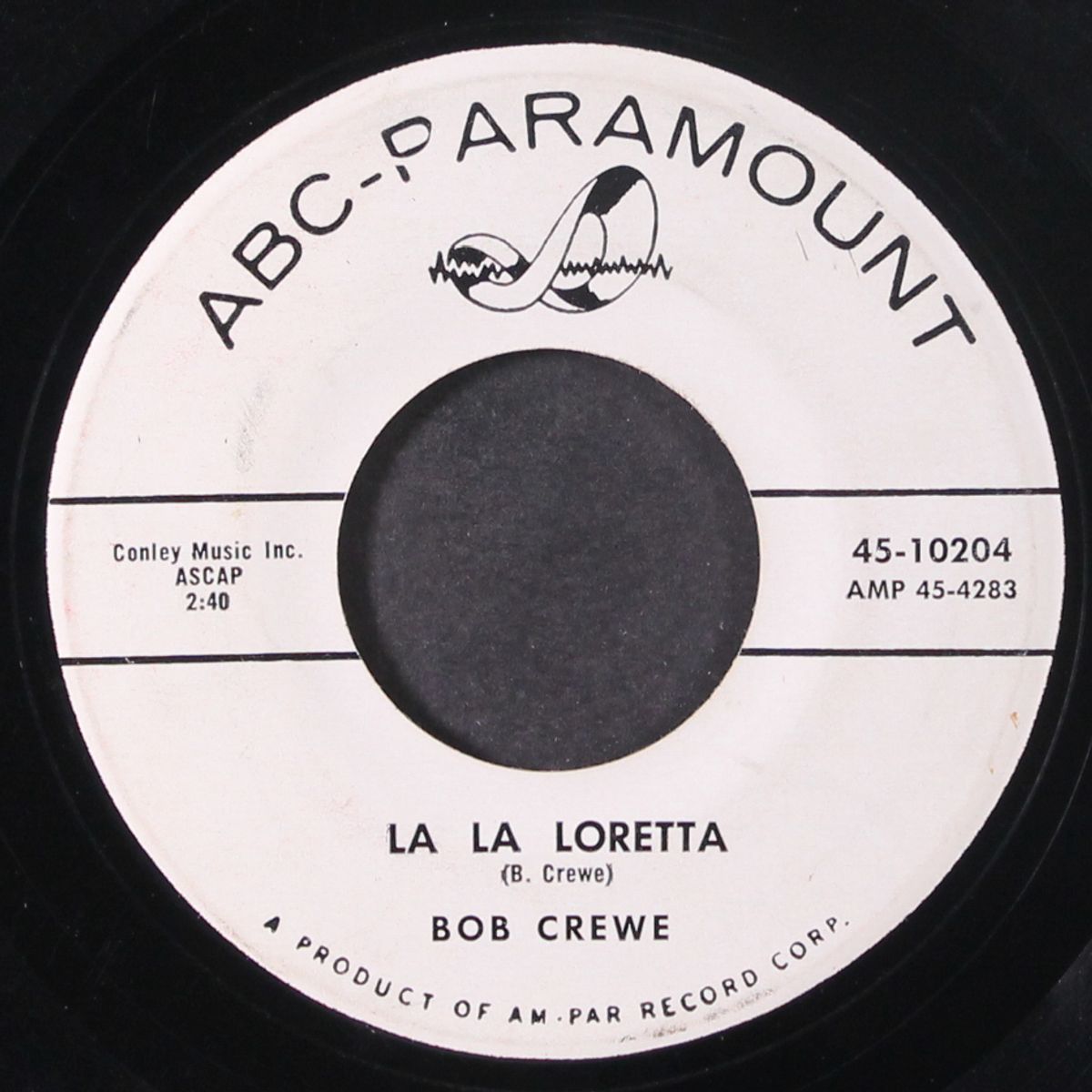 swingin' family tree / la la loretta by BOB CREWE