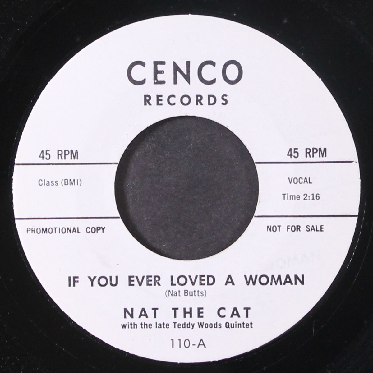 close your eyes / if you ever loved a woman by NAT THE CAT