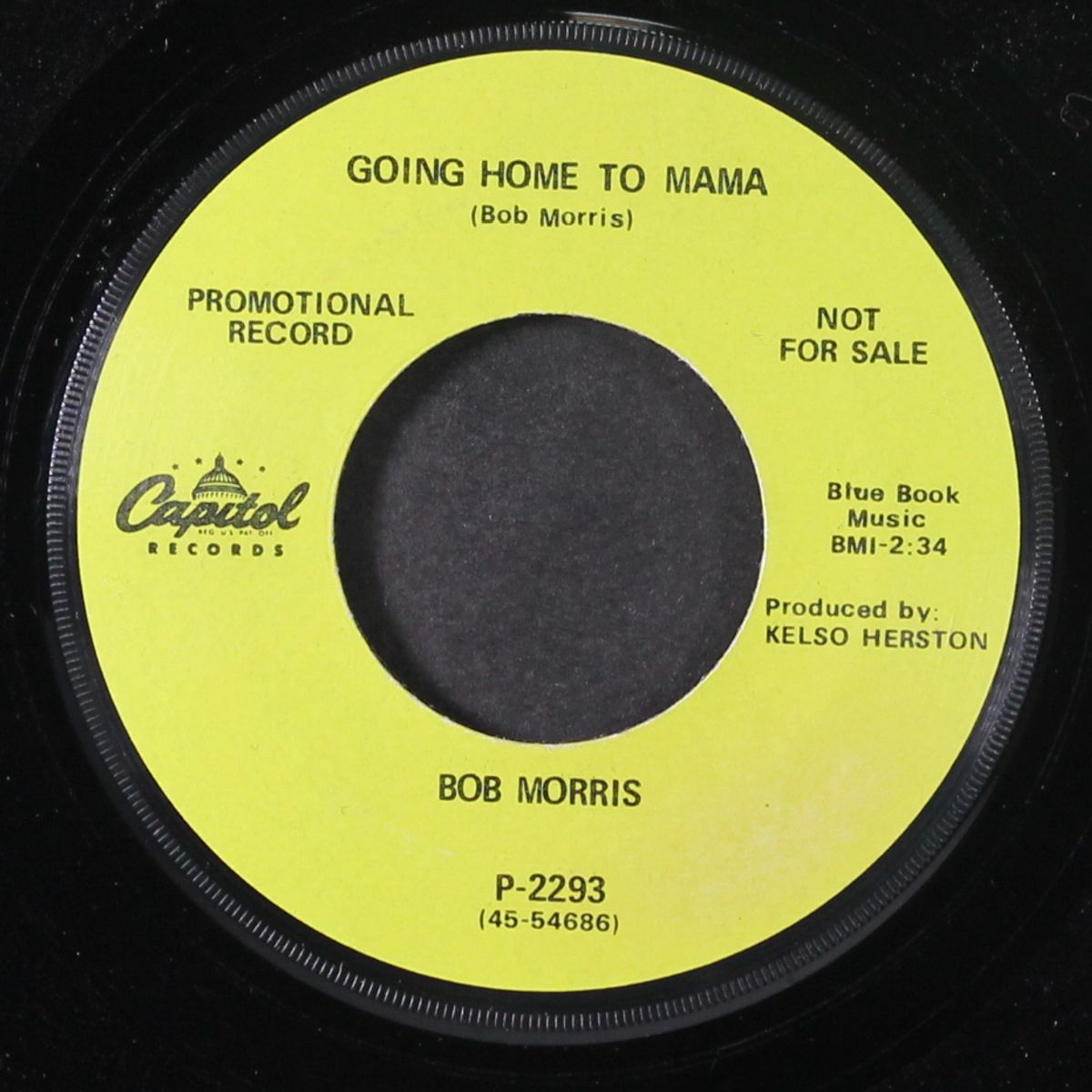 wicked wind / going home to mama by BOB MORRIS