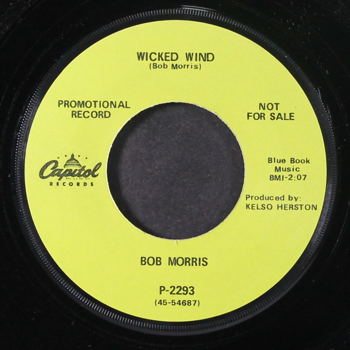 wicked wind / going home to mama by BOB MORRIS