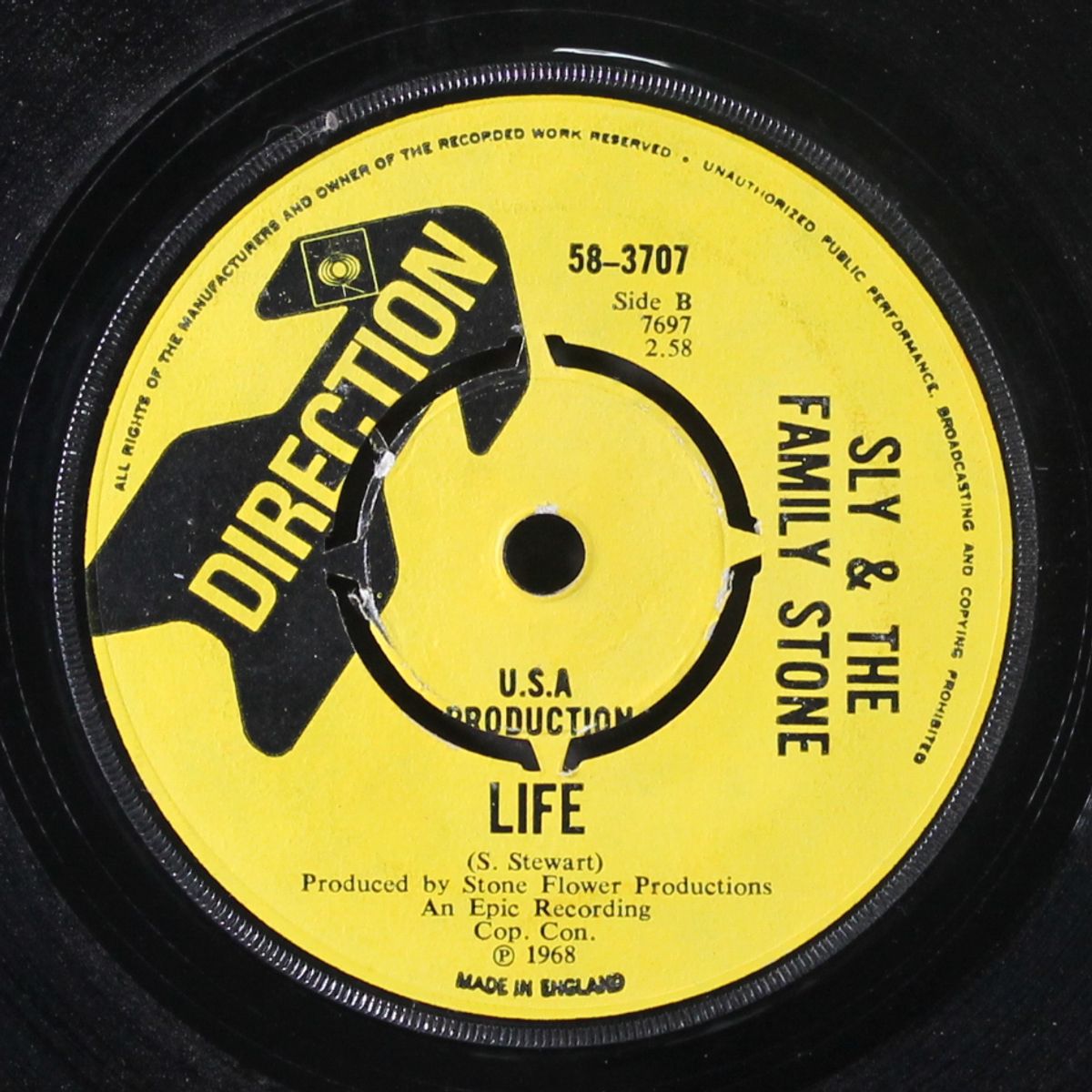 life / m'lady by SLY & FAMILY STONE