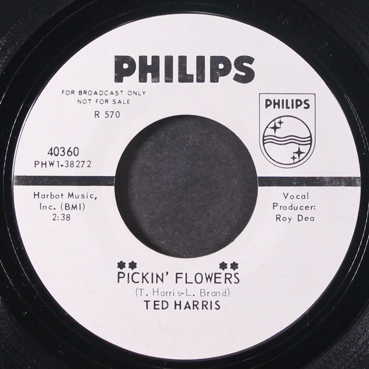the door that leads to heaven swings both ways / pickin' flowers by TED HARRIS