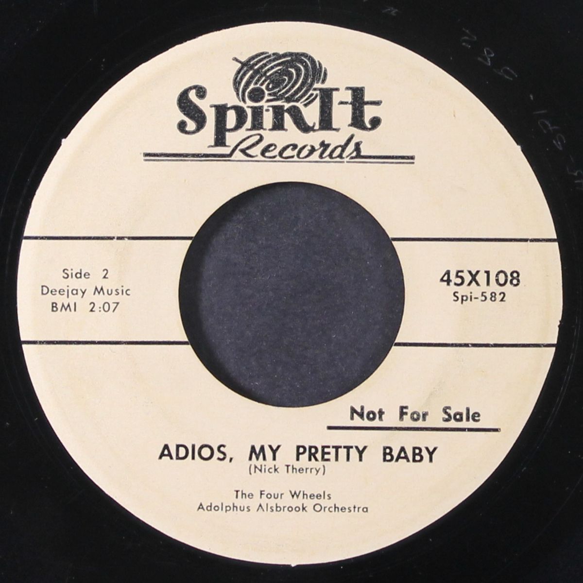 grateful / adios, my pretty baby by FOUR WHEELS