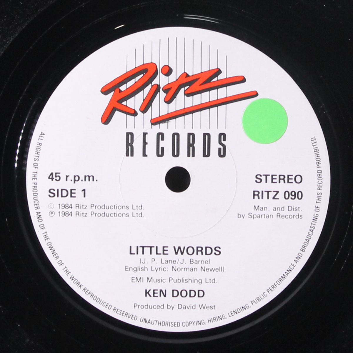little words / in the land of my dreams by KEN DODD