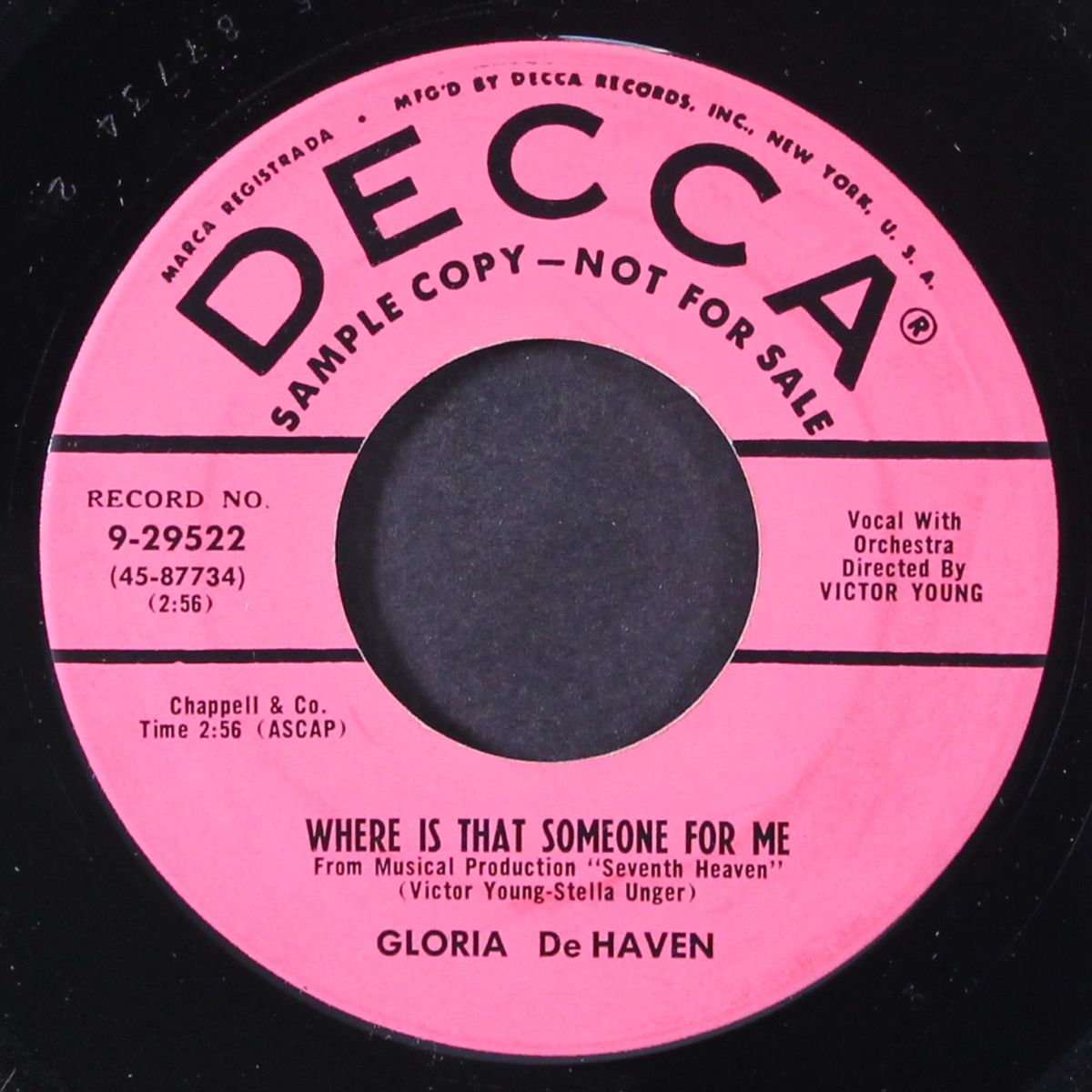 if it's a dream / where is that someone for me by GLORIA DE HAVEN